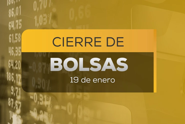 Cierre de bolsas 19 de enero