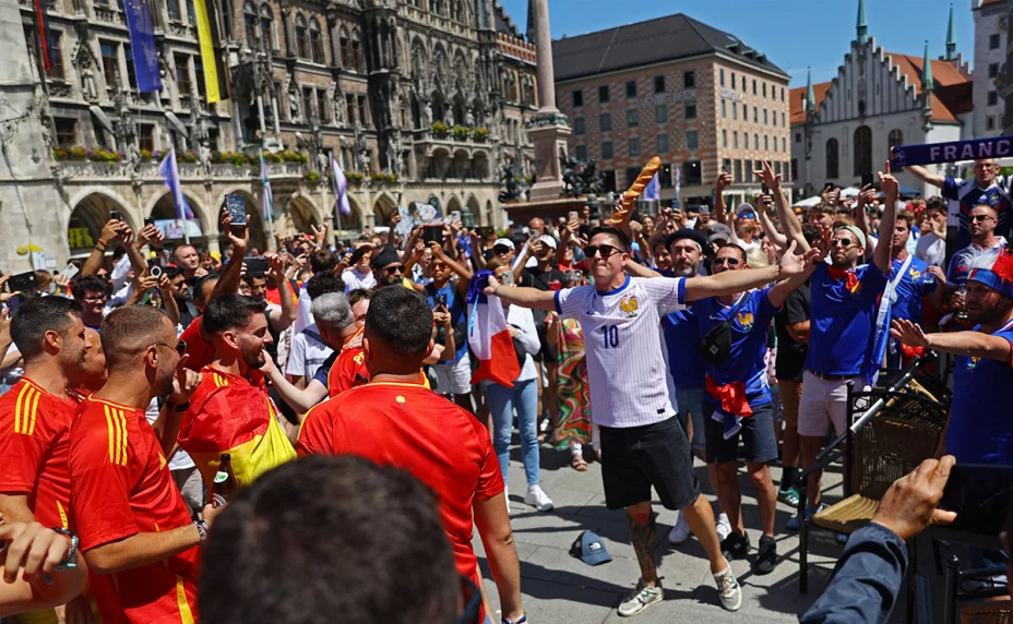 Aficionados de España y Francia