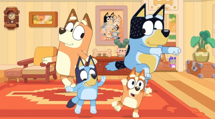 Capítulos de Bluey que hablan sobre la familia
