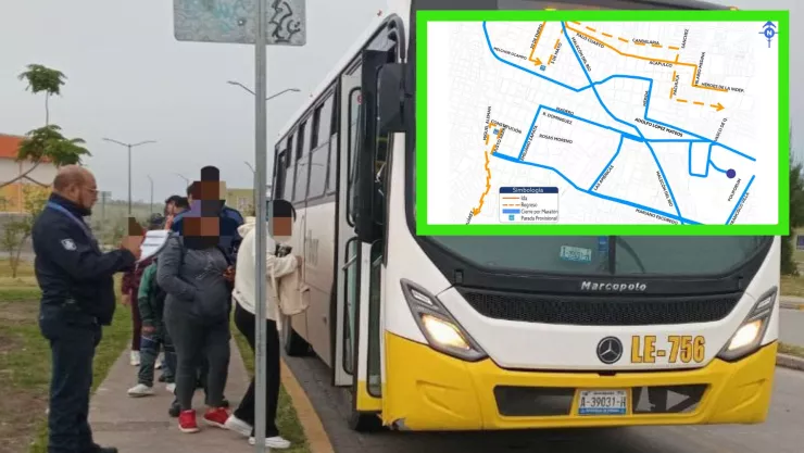Rutas de León, Guanajuato con desvíos