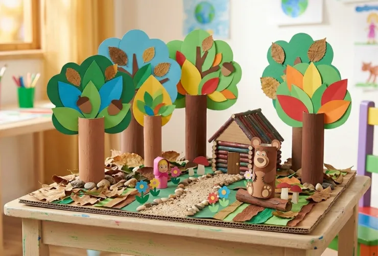 4 ideas de manualidades inspiradas en ‘Masha y el Oso’ que puedes hacer fácilmente con tus hijos