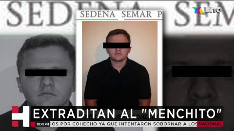 Extraditan a Estados Unidos a ‘El Menchito’