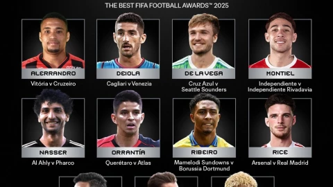 Jugadores nominados a los premios Puskás