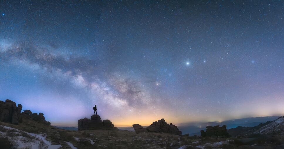 ver estrellas y via lactea