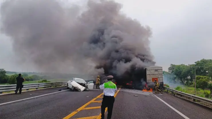 Accidente Xalapa - Veracruz.