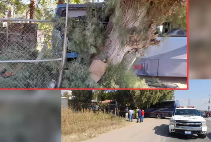 Accidente en carretera León - Silao