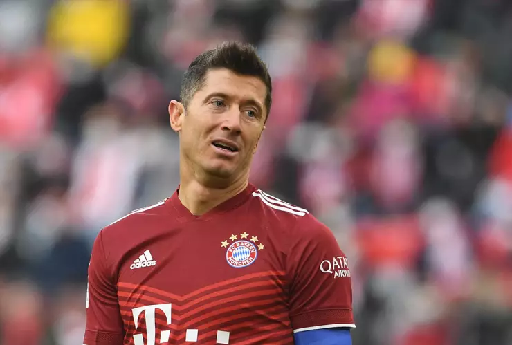 Robert Lewandowski con Bayern Munich