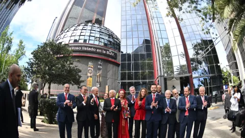 Diablos Rojos del México en la Bolsa Mexicana de Valores