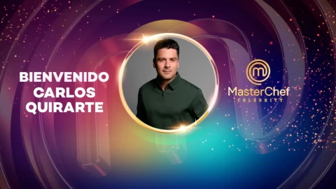 Carlos Quirarte, el segundo confirmado de MasterChef Celebrity México 2025