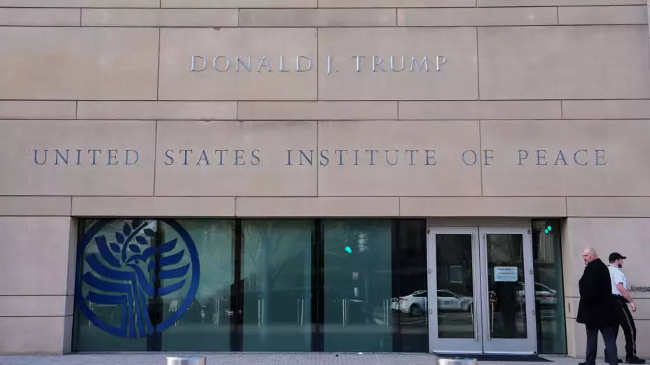 Edificio del Instituto de la Paz de EU.