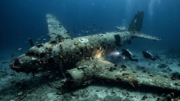 INCREÍBLE: Encuentran AVIÓN PERDIDO en el mar después de 74 AÑOS; ¿dónde fue?