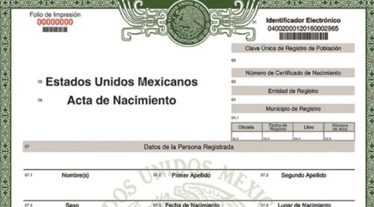 Cómo corregir acta de nacimiento en Chihuahua 2026.