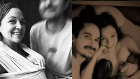 Natalia Lafourcade nace su bebé, mensaje ya es mamá.