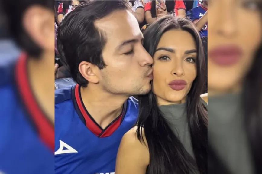 Kristal Silva y esposo