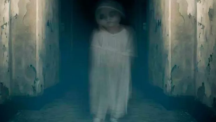 ¡De terror! Captan el llanto de un fantasma al interior de una plaza comercial