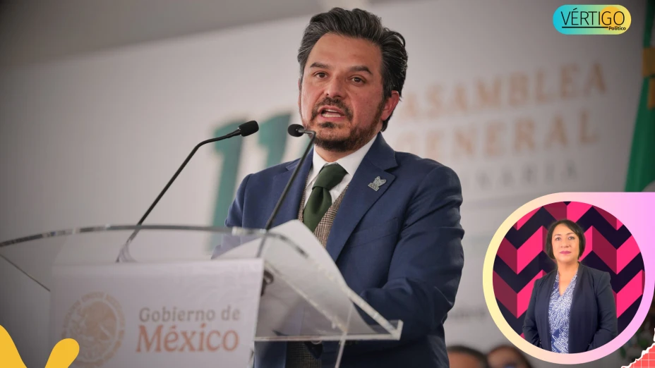 ZOÉ ROBLEDO EN ASAMBLEA IMSS