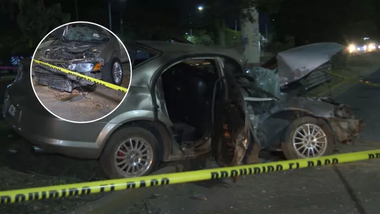 ZMG DE NOCHE: Familia sufre brutal accidente en carretera de Guadalajara; estos e sabe