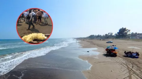 Ahogado en playa de Chachalacas