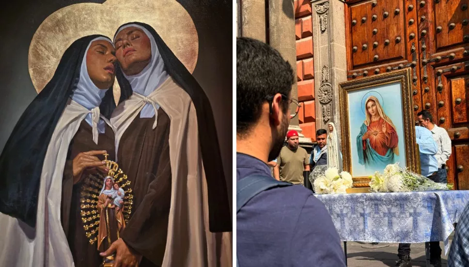 Fabián Cháirez acusa censura en contra de su polémica exposición “La venida del señor”