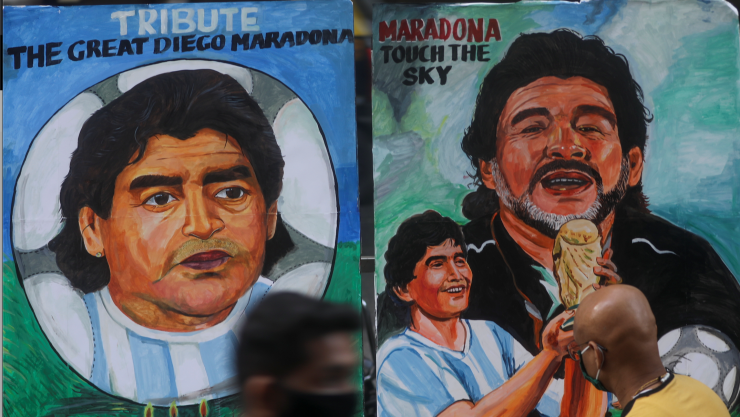 Prensa del mundo se rinde ante Diego Armando Maradona
