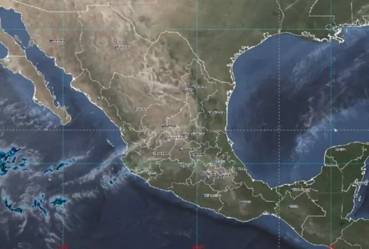 mapa mexico clima