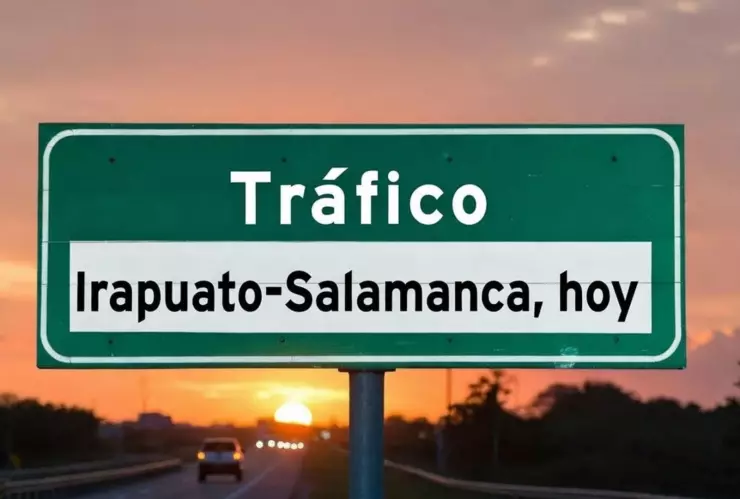 ¿Carga pesada por Nochebuena Este es el tráfico en la carretera Irapuato-Salamanca hoy miércoles 24 de diciembre.jpg