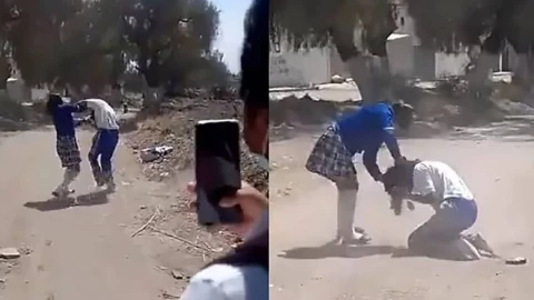 Azahara, acusada de la muerte de Norma Lizbeth de 14 años tras una pelea.