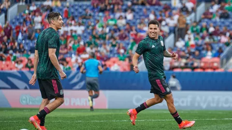 Gerardo Arteaga y Jorge Sánchez Selección Mexicana