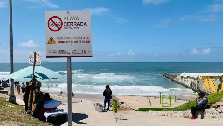 Cierre de Playas en Tijuana