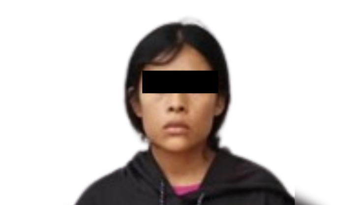 Estefanía “N”, mujer que presuntamente abandonó a una bebé en Ecatepec, fue detenida.