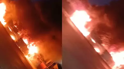 ÚLTIMA HORA: Fuerte incendio se registra en fraccionamiento en SM. 200 de Cancún; esto se sabe