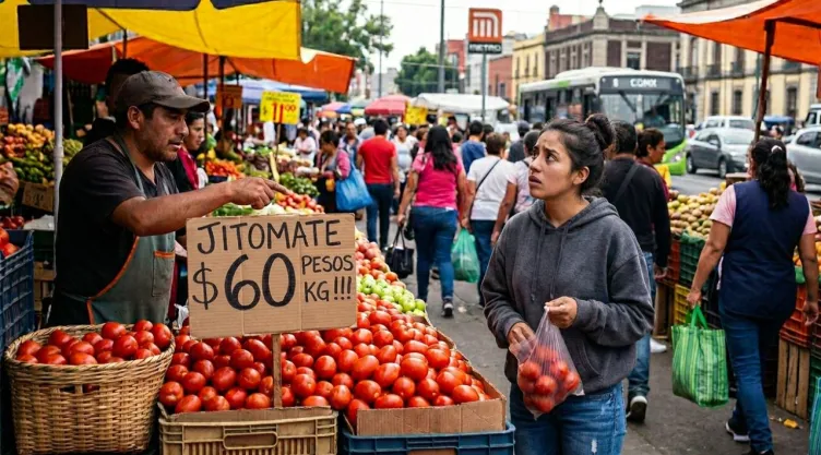 Precio del jitomate se dispara en CDMX: ¿A cuánto está el kilo en abril 2026?