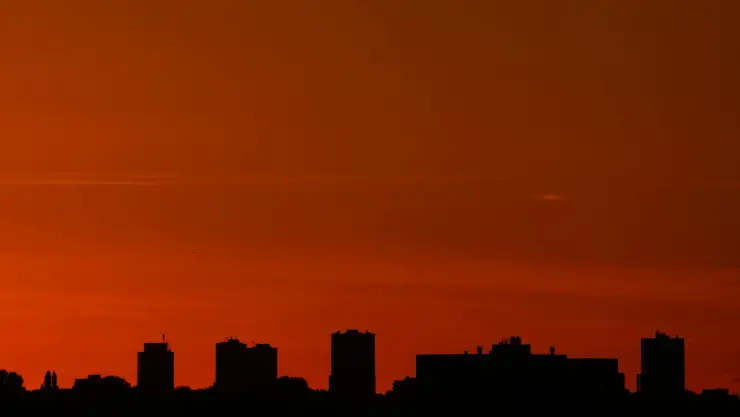 cielo rojo polvo sahara 2026