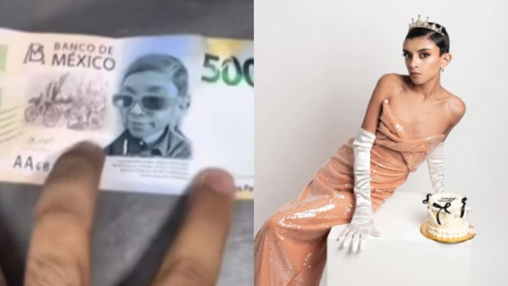 ‘La Venenito Juárez’: Comerciante recibe billete falso de 500 pesos con rostro de la influencer