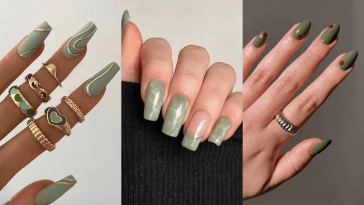 5 diseños de uñas coreanas color verde oliva para una manicura estilizada y perfecta.png