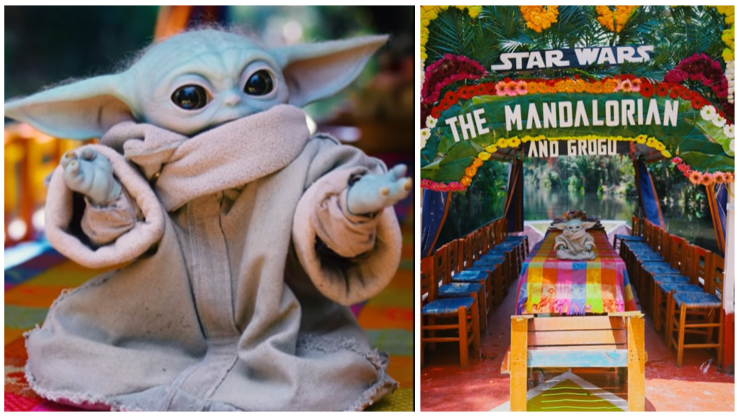 “Baby Yoda” de Star Wars The Mandalorian & Grogu se pasea por la CDMX