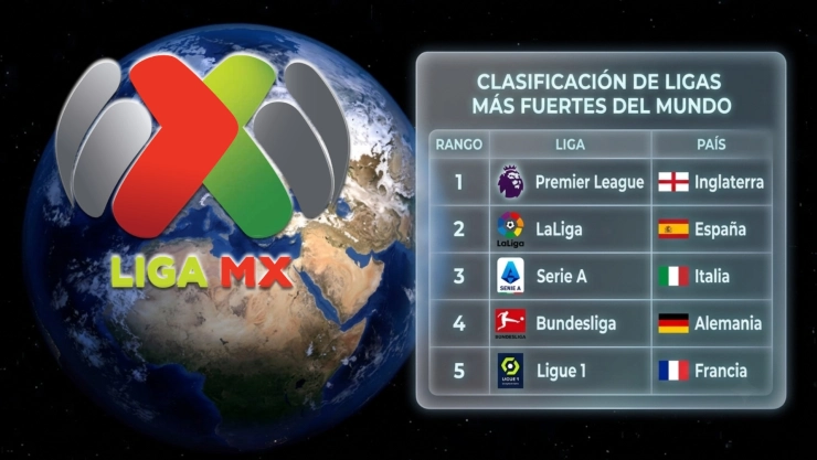 Liga BBVA MX Ranking Mundial