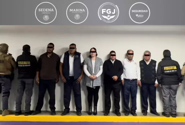 Detienen a 6 taxistas de ‘La Familia Michoacana’ por secuestro en Temascalcingo