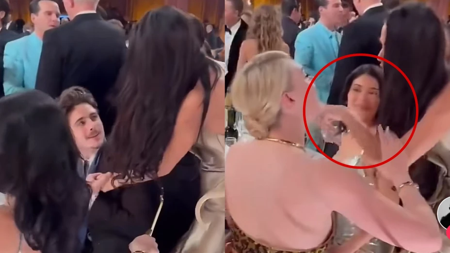 Kylie Jenner ignorada por Demi Moore en los Golden Globes 2025