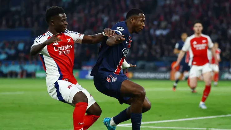 PSG vs Arsenal resultado en vivo 7 de mayo