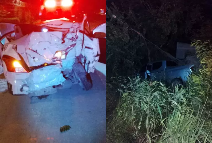 Tragedia en la carretera Tulum-Playa del Carmen: Accidente deja dos muertos