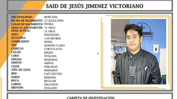 said de jesús desaparecido Puebla hoy