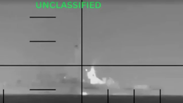 Submarino de Estados Unidos destruye buque de Irán en el Océano Índico