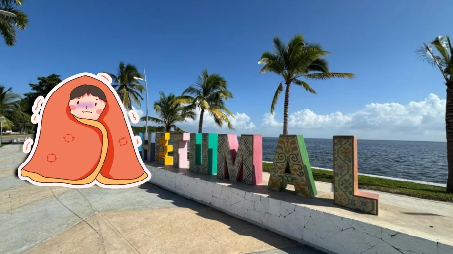 ¡La capital con marcha y fresco! Chetumal_ Esta será la hora de más FRÍO HOY 15 de noviembre de 2025.webp