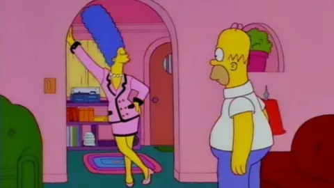 Esta es la triste historia del traje rosa de Marge en Los Simpson.