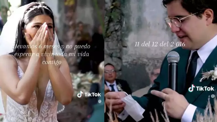 Escribió sus votos en la primera cita y estremeció a todo