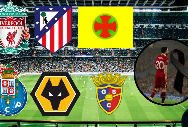 Diogo Jota y la emotiva despedida de todos los equipos donde jugó tras su fallecimiento