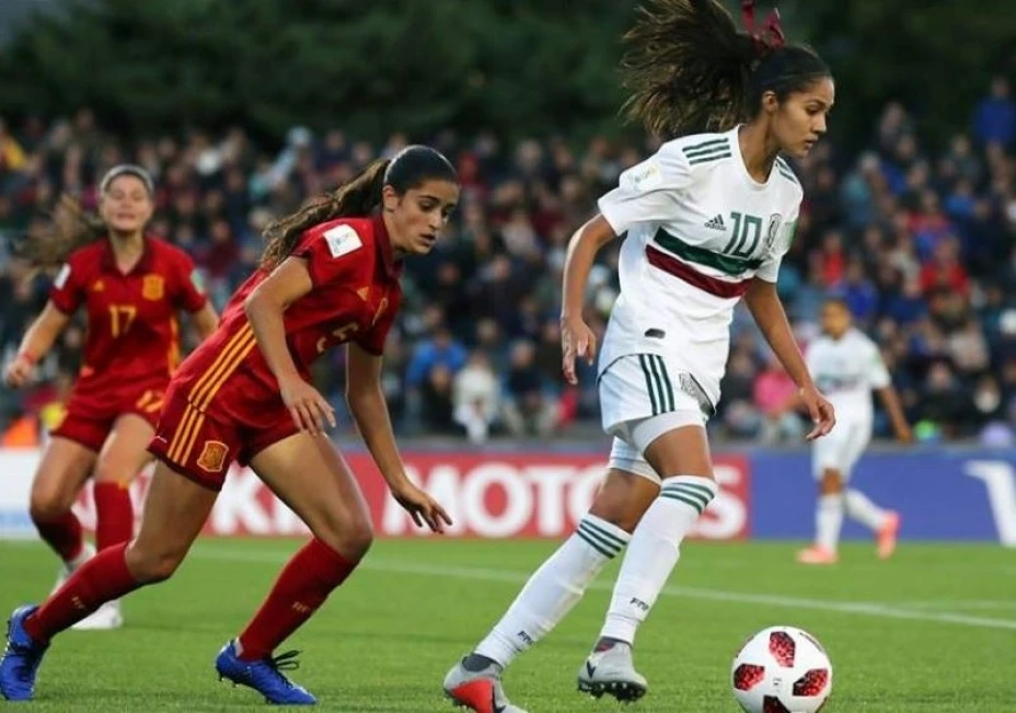 México vs España femenil 2 17