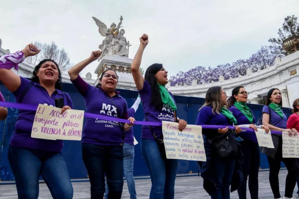 Este viernes habrá manifestaciones de repartidores y feministas en la CDMX
