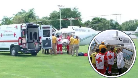 Jaciel en estado grave fue trasladado del Rosario a Culiacán